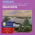 Colin Davis, Boston Symphony Orchestra - Sibelius: Symphonies Nos. 5 and 7, Tapiola - Decca Pure Analogue LP