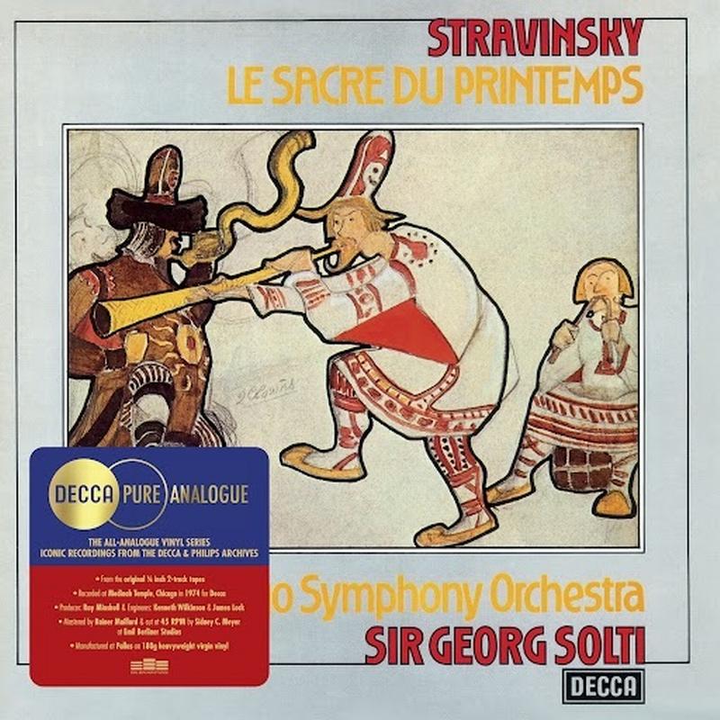 [Pre Order] Georg Solti, Chicago Symphony Orchestra - Stravinsky: Le Sacre du printemps - Decca Pure Analogue LP *