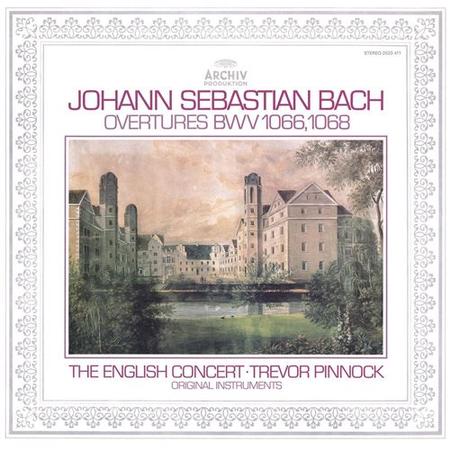 Trevor Pinnock/The English Concert - Bach: Overtures BWV 1066, 1068 - Original Source Series LP