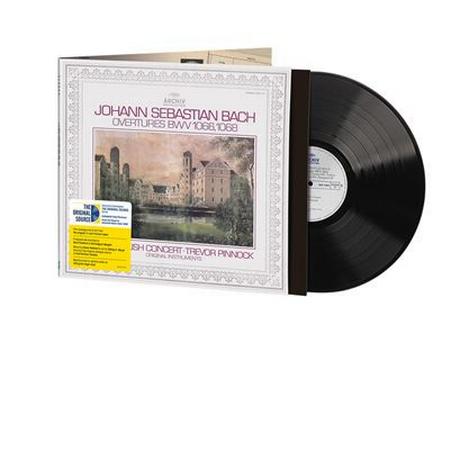 Trevor Pinnock/The English Concert - Bach: Overtures BWV 1066, 1068 - Original Source Series LP