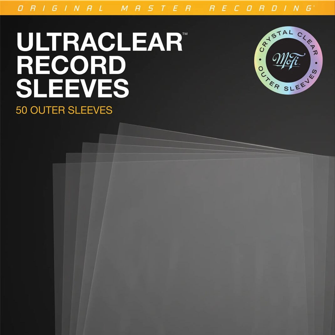 Mobile Fidelity – UltraClear Schallplatten-Außenhüllen (50 Stück, kristallklar)