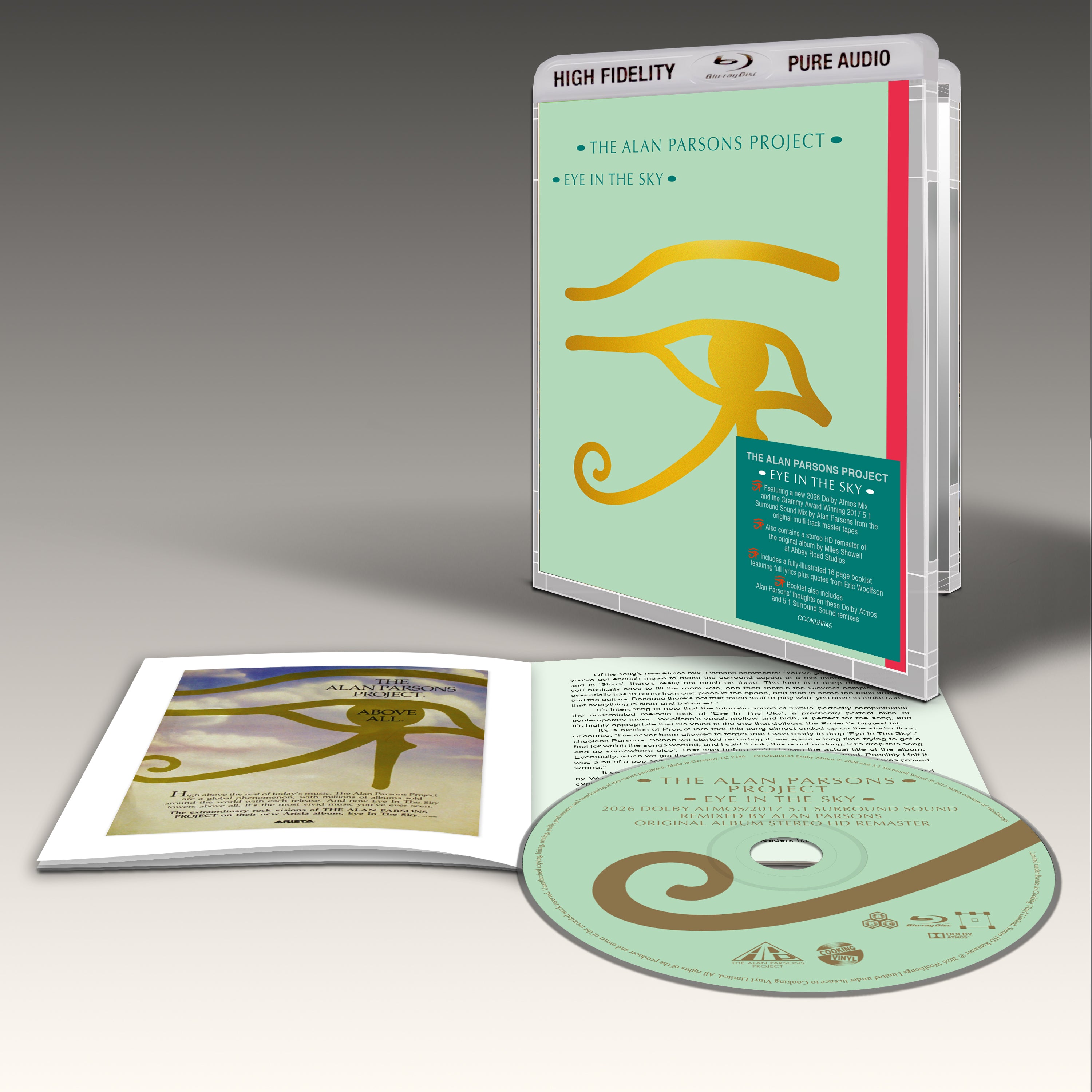[Pre Order] The Alan Parsons Project - Eye in the Sky - Blu-Ray Audio Disc *