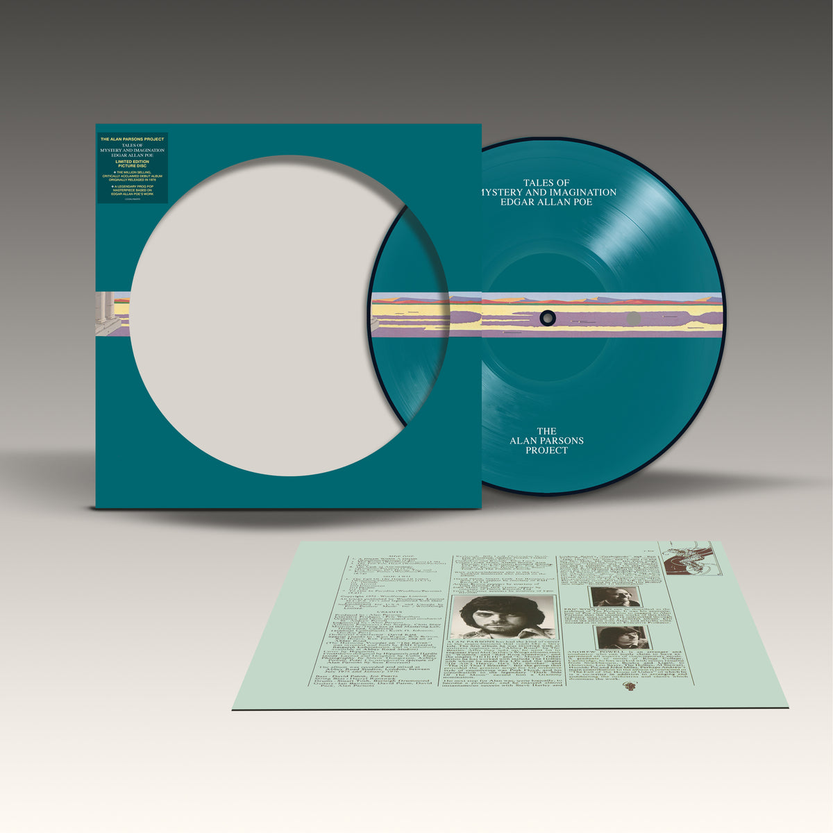 The Alan Parsons Project - Tales Of Mystery And Imagination Edgar Allan Poe (50th Anniversary) - Picture Disc LP packshot