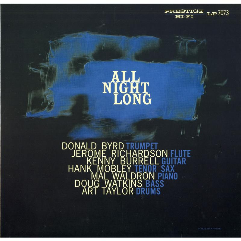 The Prestige All Stars - All Night Long Analogue Productions LP (Mono)