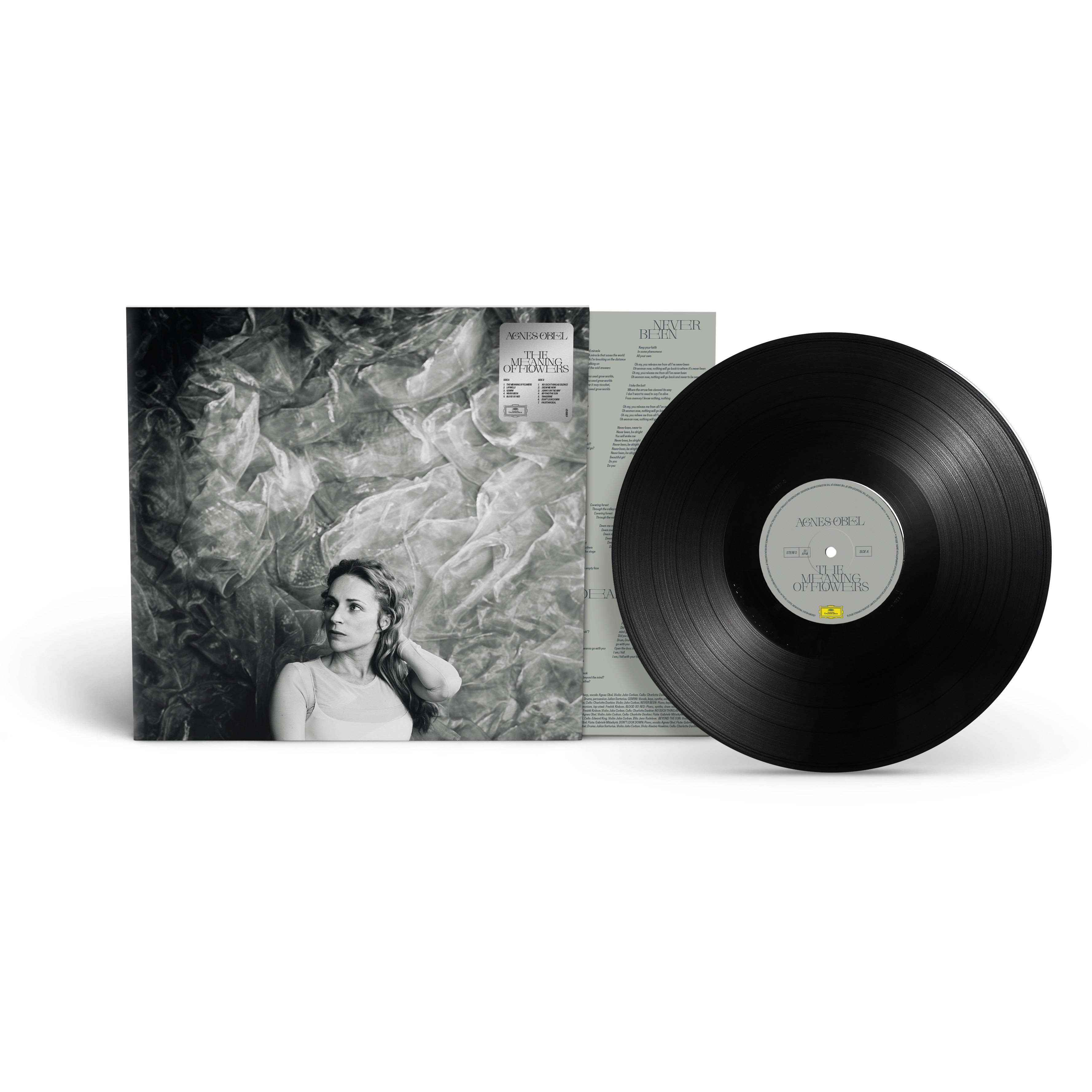 Agnes Obel - The Meaning of Flowers LP jacket and vinyl