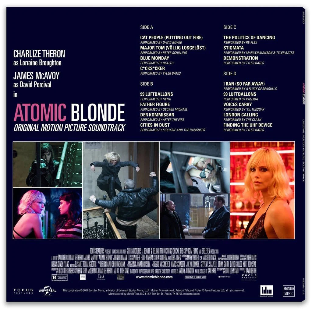 Atomic Blonde - Original Motion Picture Soundtrack - LP