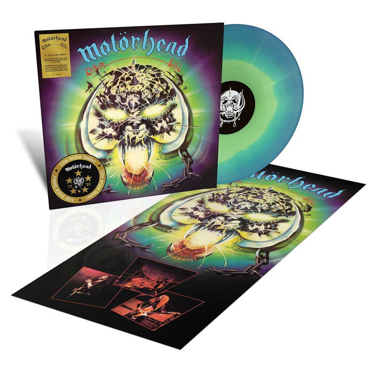 Overkill Motorhead Vector Motorhead - Overkill (50th Anniversary) - LP – The 'In' Groove