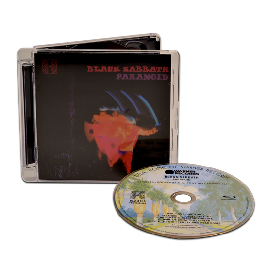 Black Sabbath - Paranoid - (Quadio) Blu-ray