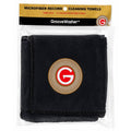 GrooveWasher black plush microfiber record cleaning towels, 3 pack