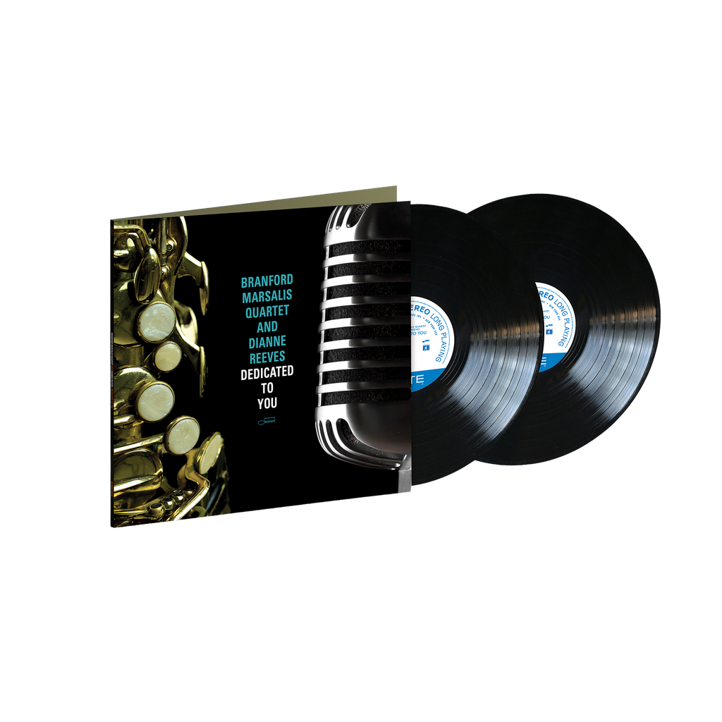 Branford Marsalis Quartet and Dianne Reeves - Dedicated To You LP packshot