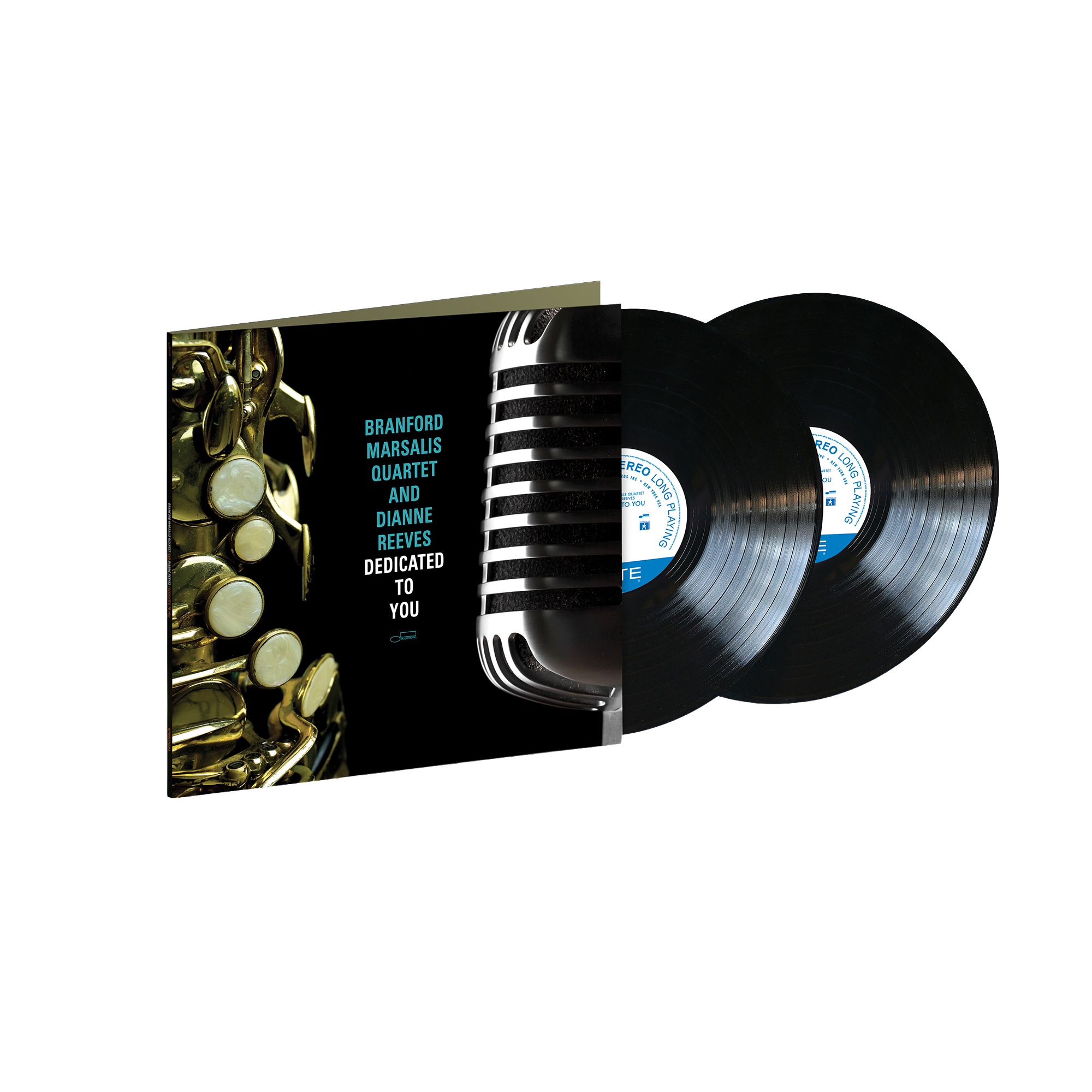 Branford Marsalis Quartet and Dianne Reeves - Dedicated To You LP packshot