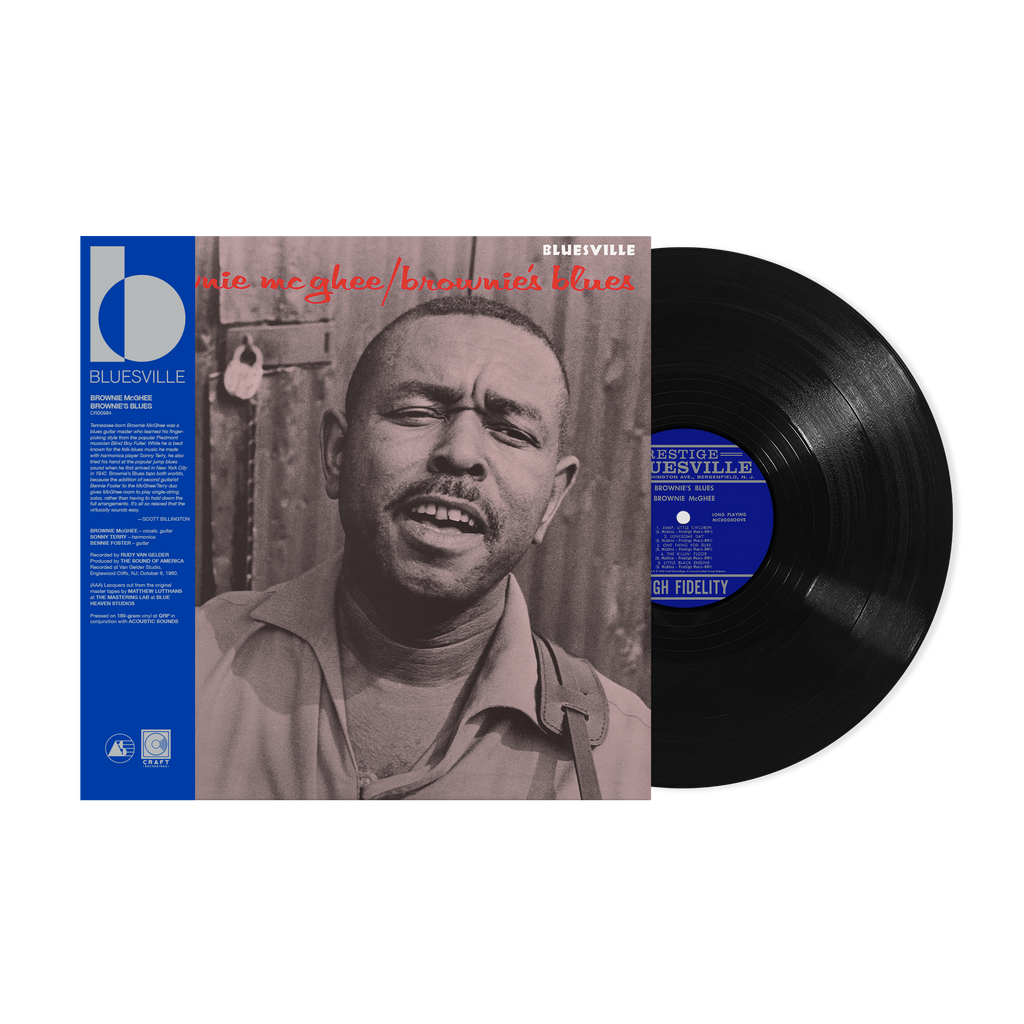 Brownie McGhee - Brownie's Blues - Bluesville Acoustic Sounds Series LP with obi