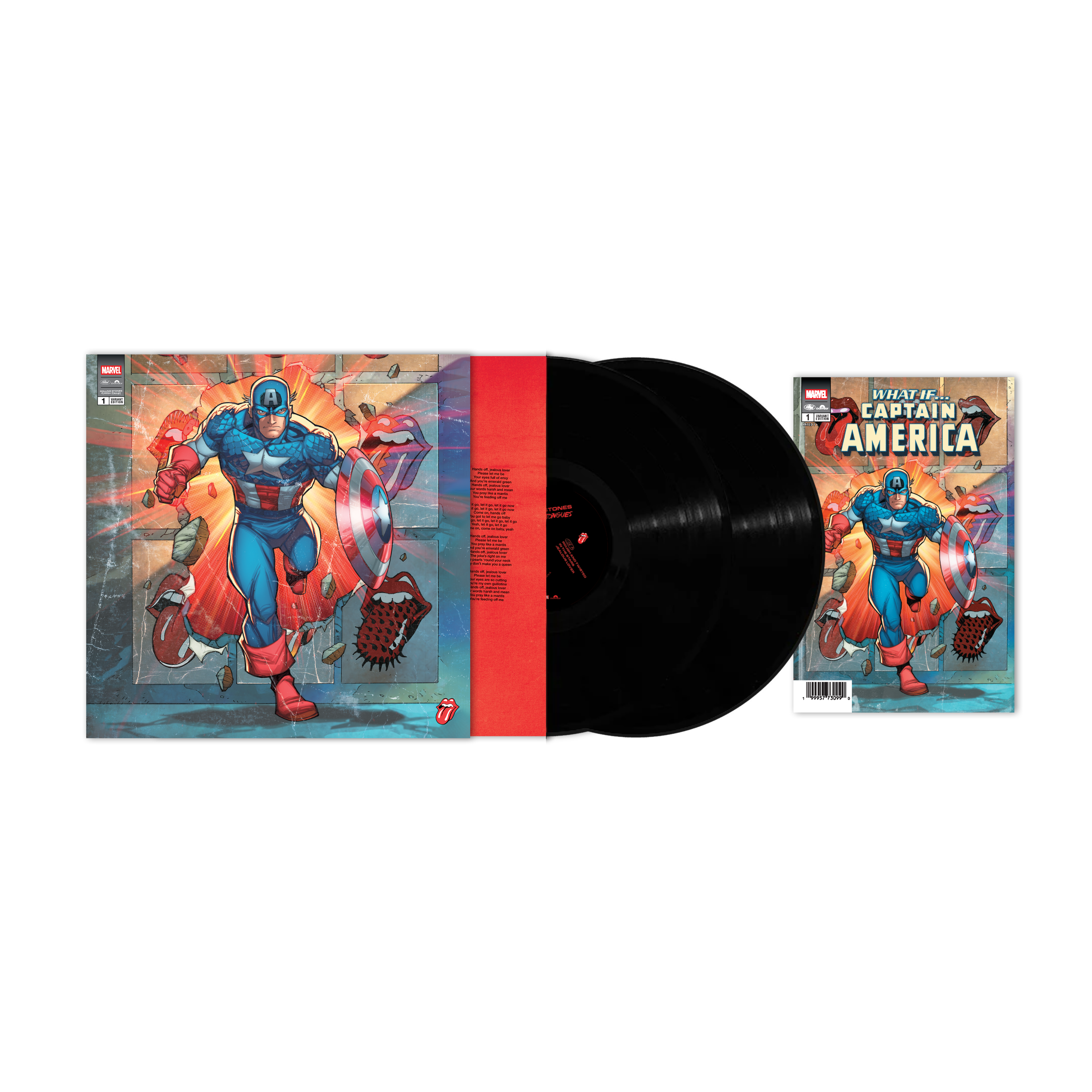 The Rolling Stones - Foreign Tongues (Marvel Collector's Series) [Captain America] - LP