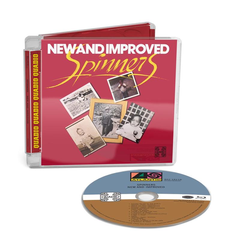 [Pre Order] Spinners - New and Improved (Quadio) - Blu-Ray Audio Disc *