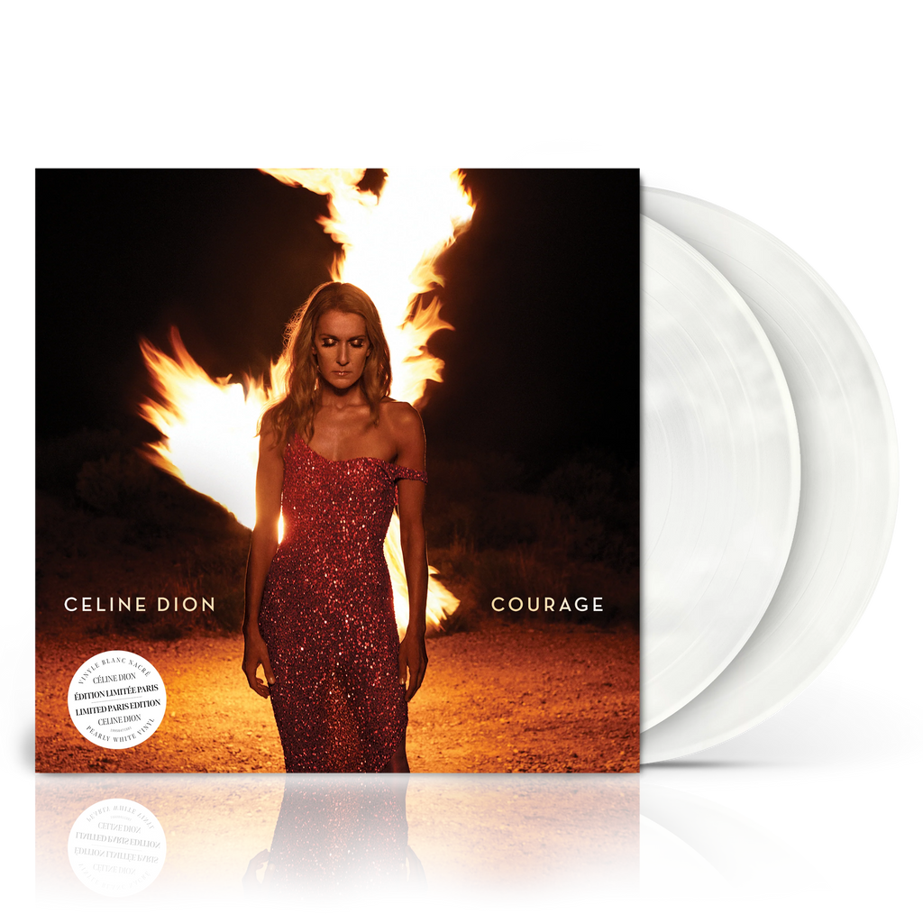 Céline Dion - Courage - Pearly White LP