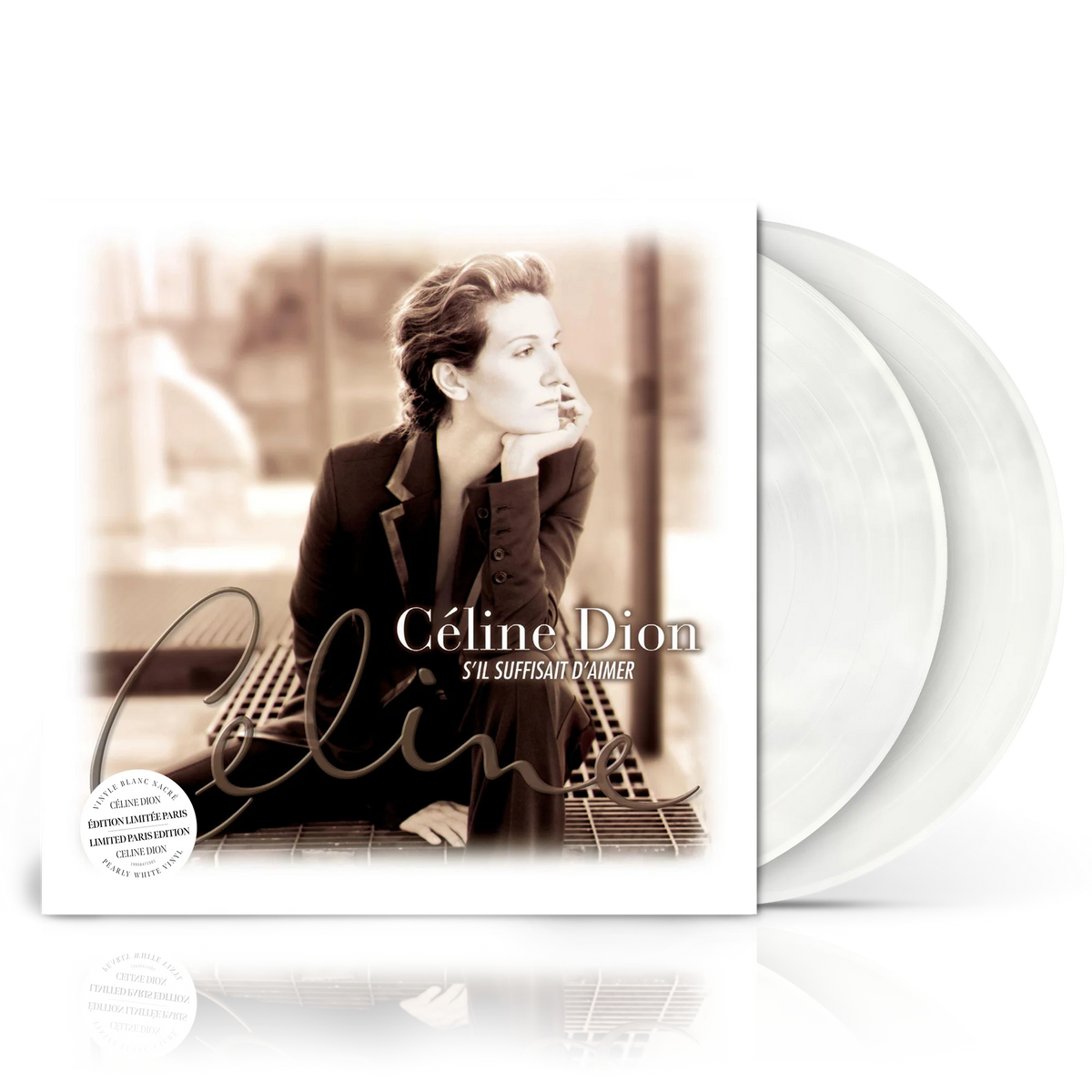 Céline Dion - S'il Suffisait D'aimer - Pearly White LP