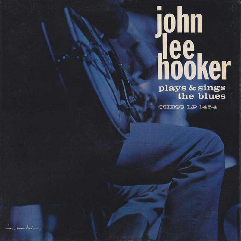 John Lee Hooker - Plays & Sings the Blues - Chess Acoustic Sounds Series LP album cover
