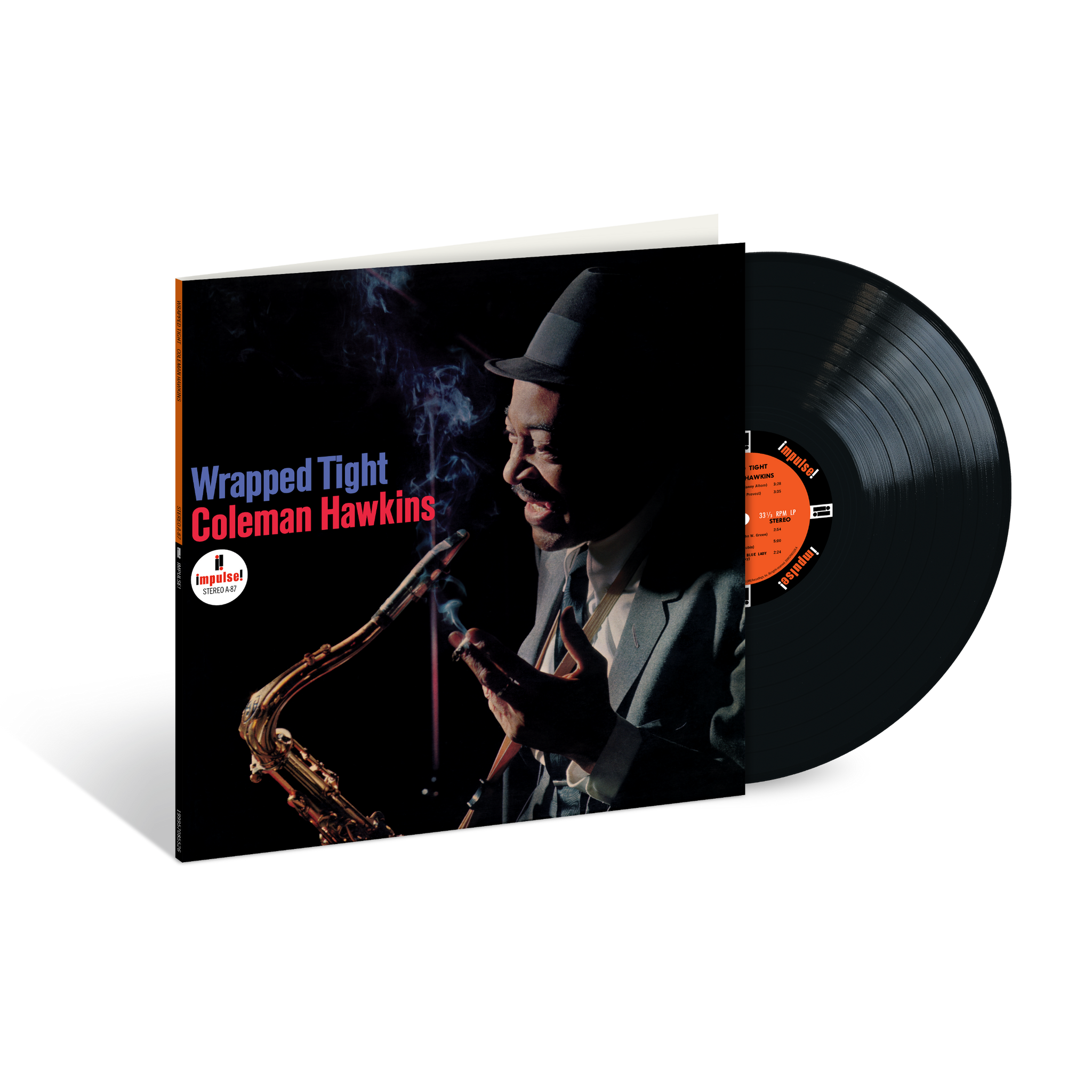 Coleman Hawkins - Wrapped Tight (Acoustic Sounds Series) LP jacket and vinyl