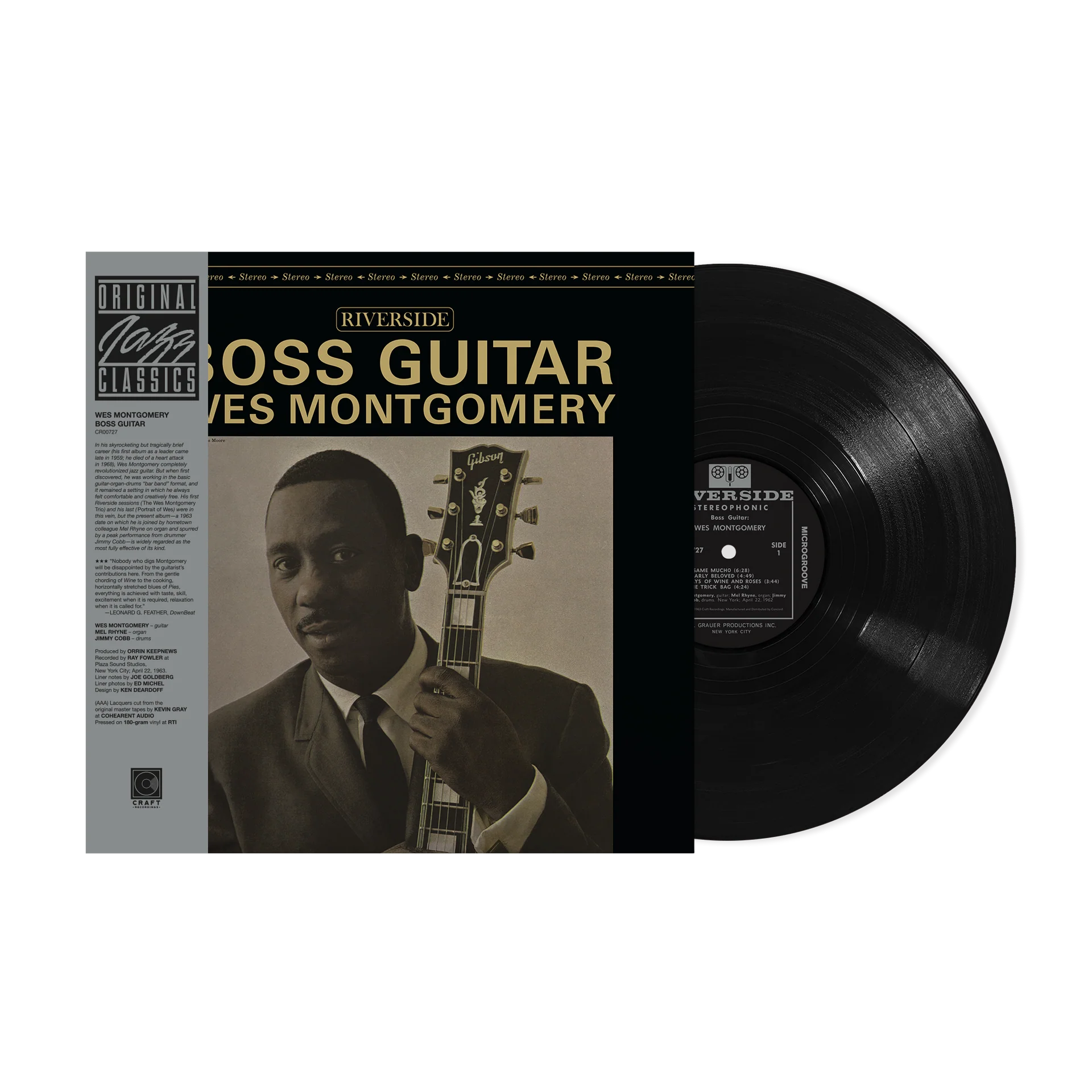 Wes Montgomery - Boss Guitar - OJC LP