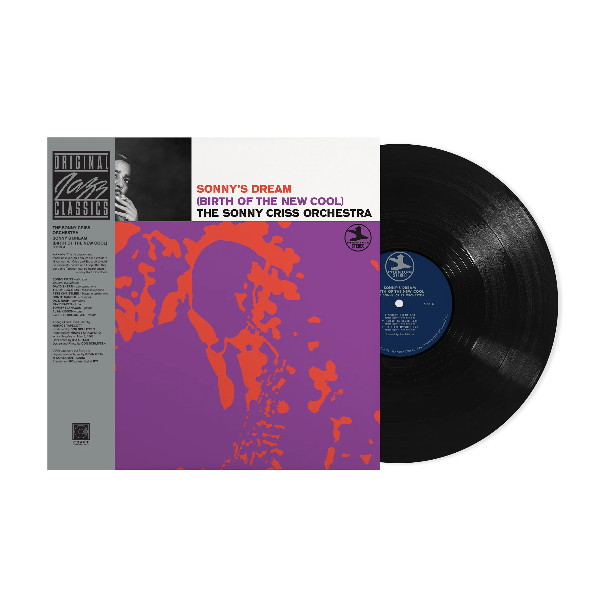 The Sonny Criss Orchestra - Sonny's Dream (Birth Of The New Cool) - OJC LP