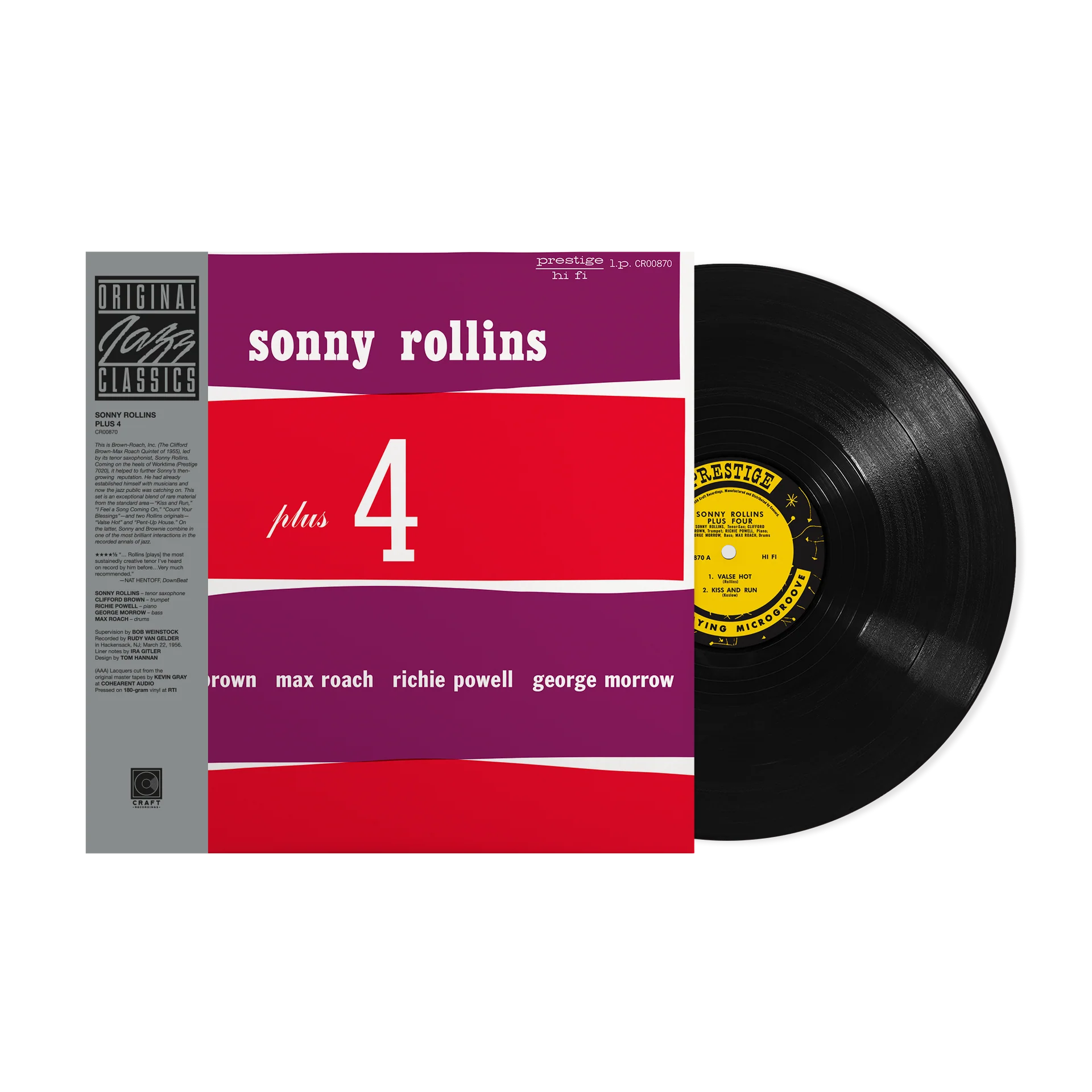 Sonny Rollins - Plus 4 - OJC LP