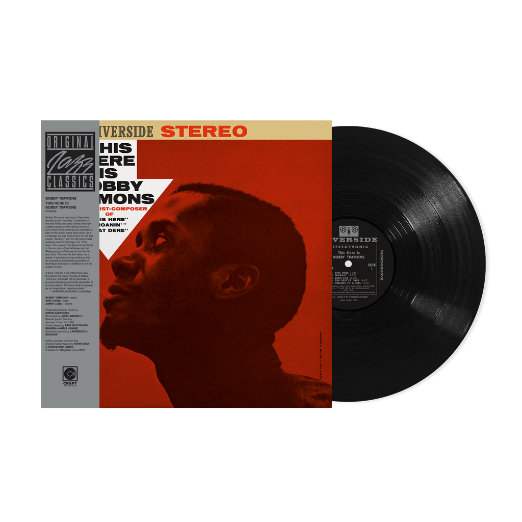 [Pre Order] Bobby Timmons - This Here Is Bobby Timmons - OJC LP *