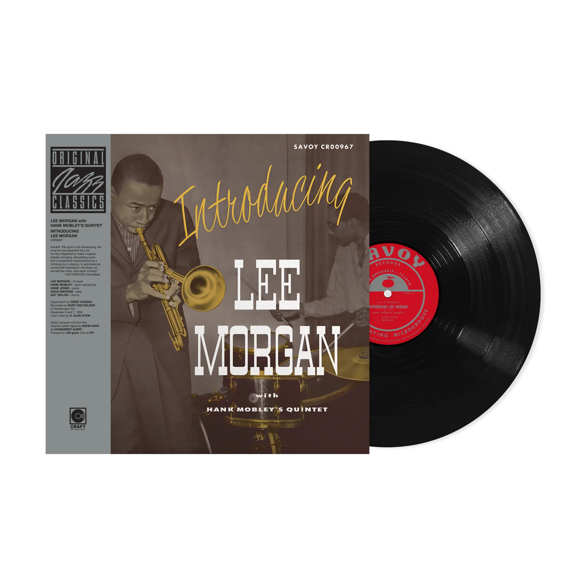 [Pre Order] Lee Morgan - Introducing Lee Morgan - OJC LP *