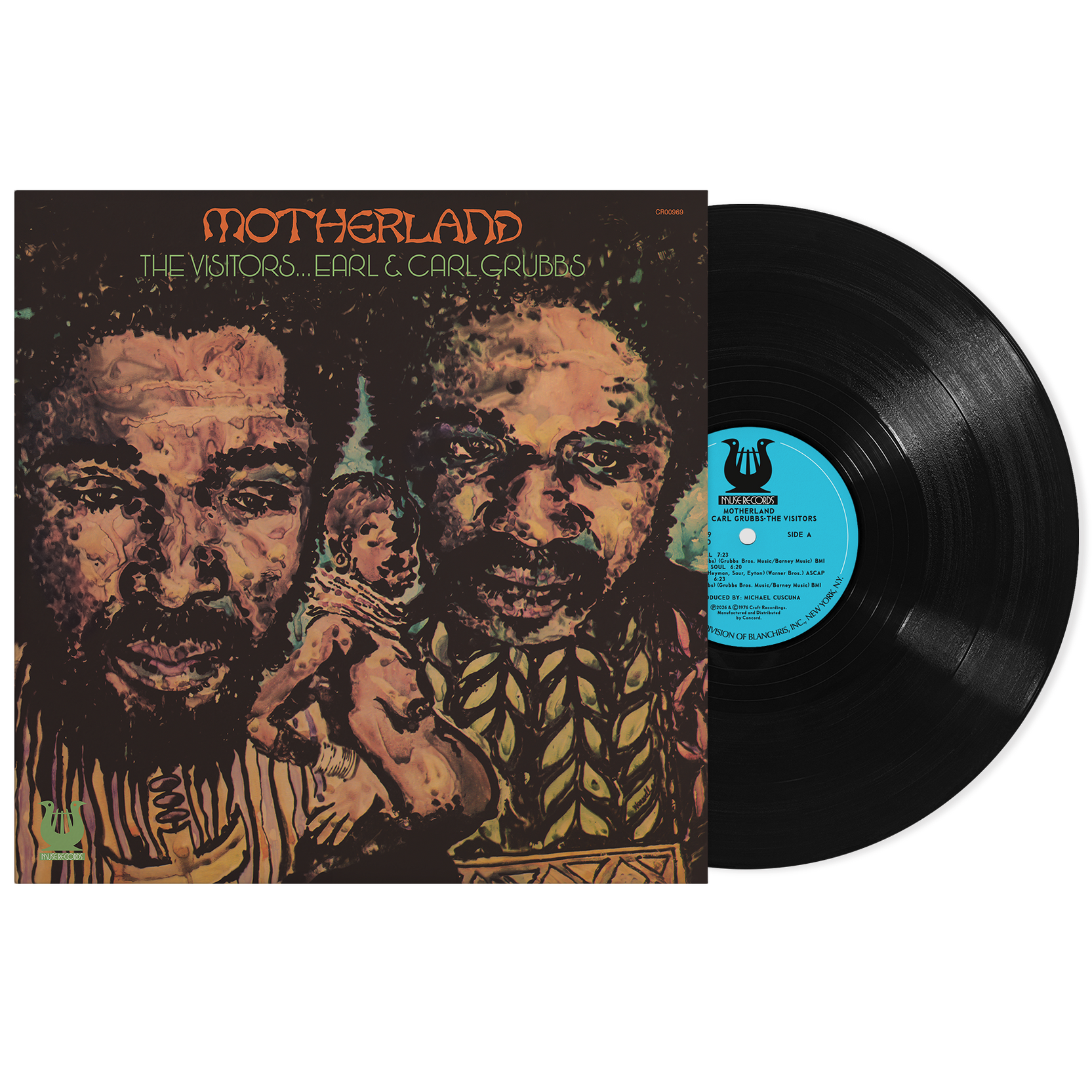 [Pre Order] The Visitors - Motherland - Jazz Dispensary LP