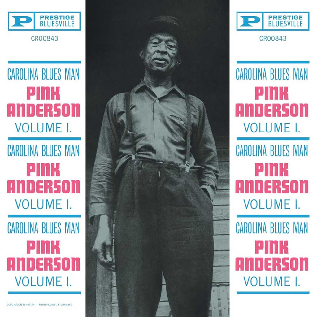 Pink Anderson - Volume 1: Carolina Blues Man - Bluesville Acoustic Sounds Series LP