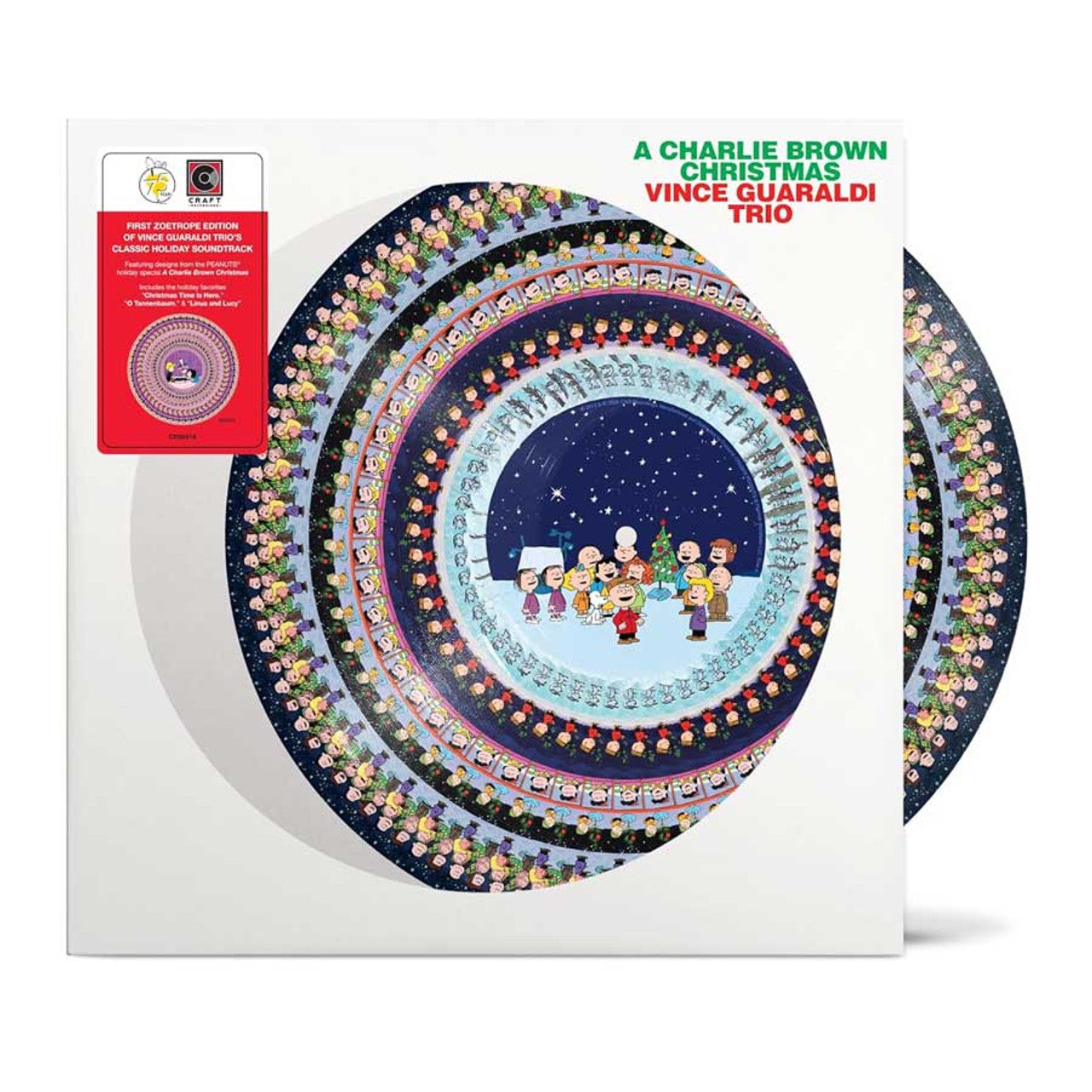 Vince Guaraldi Trio - A Charlie Brown Christmas (60th Anniversary) - Zoetrope Picture Disc LP