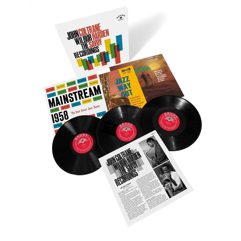 John Coltrane & Wilbur Harden - The Savoy Recordings box set contents