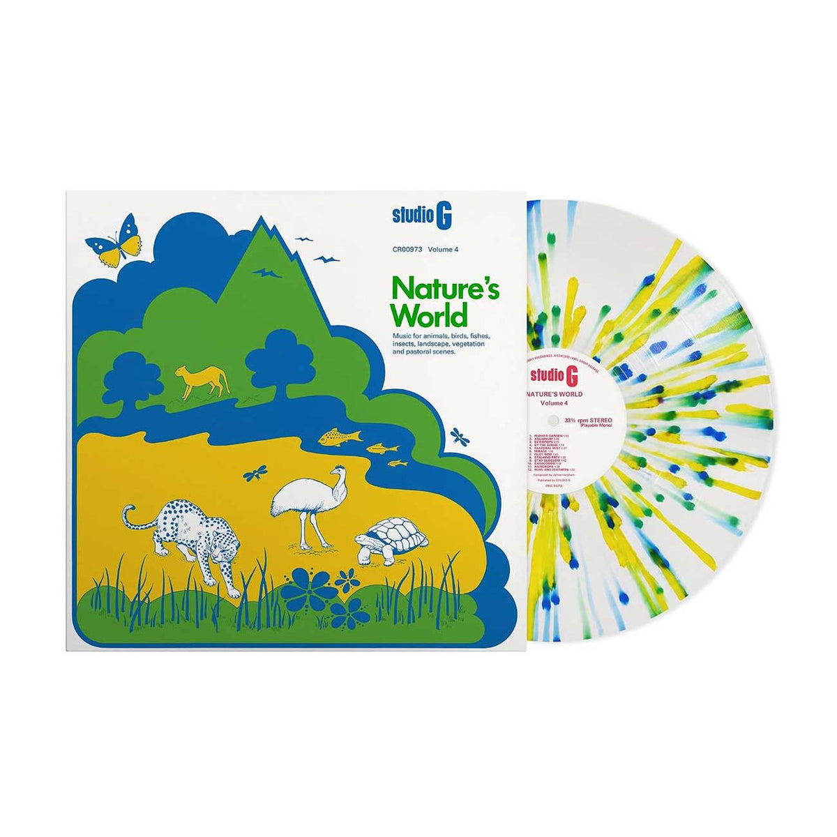 Studio G - Nature's World Volume 4 - Jazz Dispensary LP