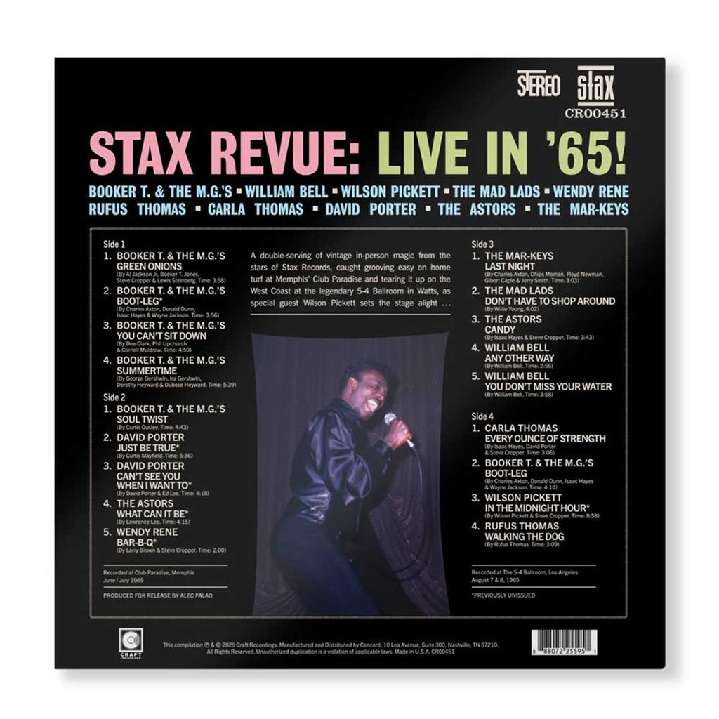 Various Artists - Stax Revue: Live in '65! - LP