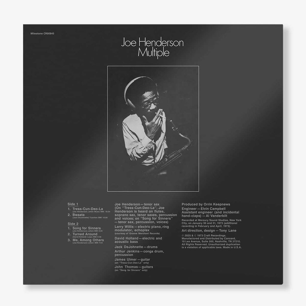 Joe Henderson - Multiple - Jazz Dispensary LP