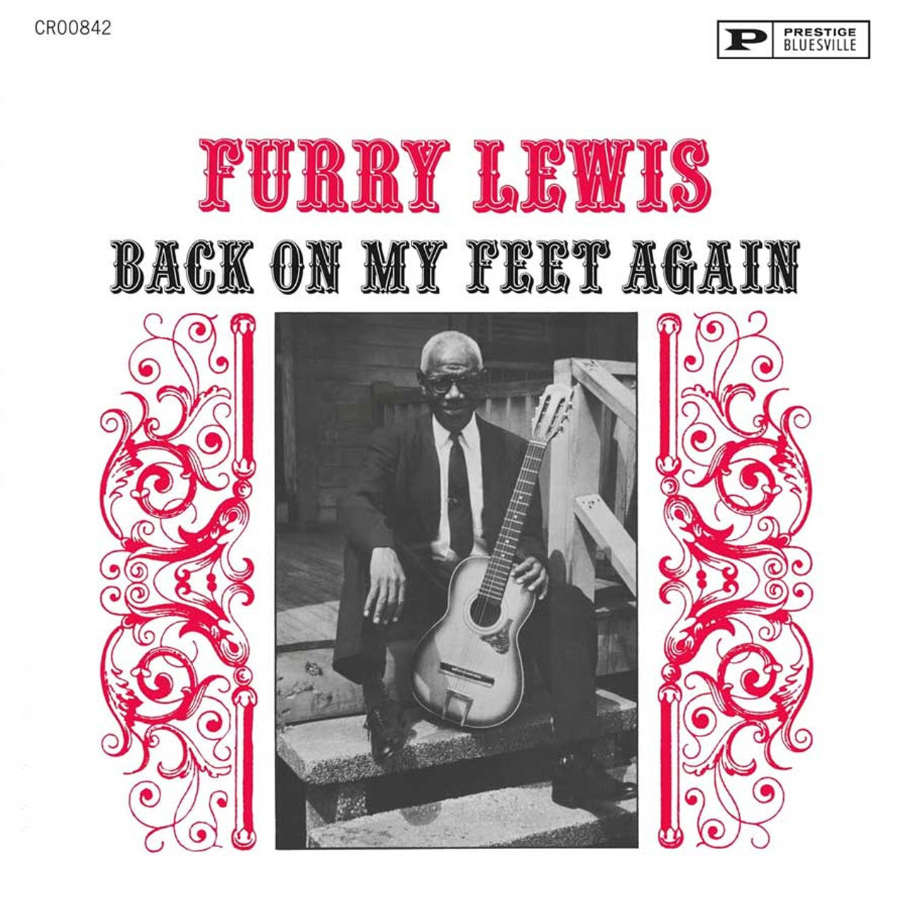 Furry Lewis - Back on My Feet Again - Bluesville Acoustic Sounds Series LP