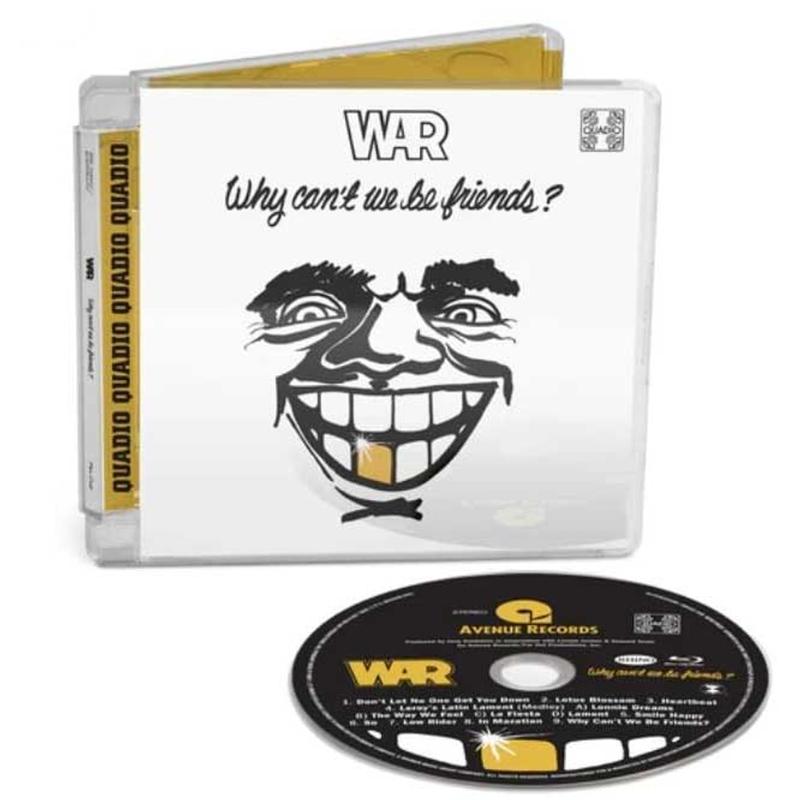 [Pre Order] WAR - Why Can't We Be Friends? (Quadio) - Blu-Ray Audio Disc *