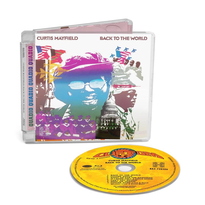 [Pre Order] Curtis Mayfield - Back to the World (Quadio) - Blu-Ray Audio Disc *