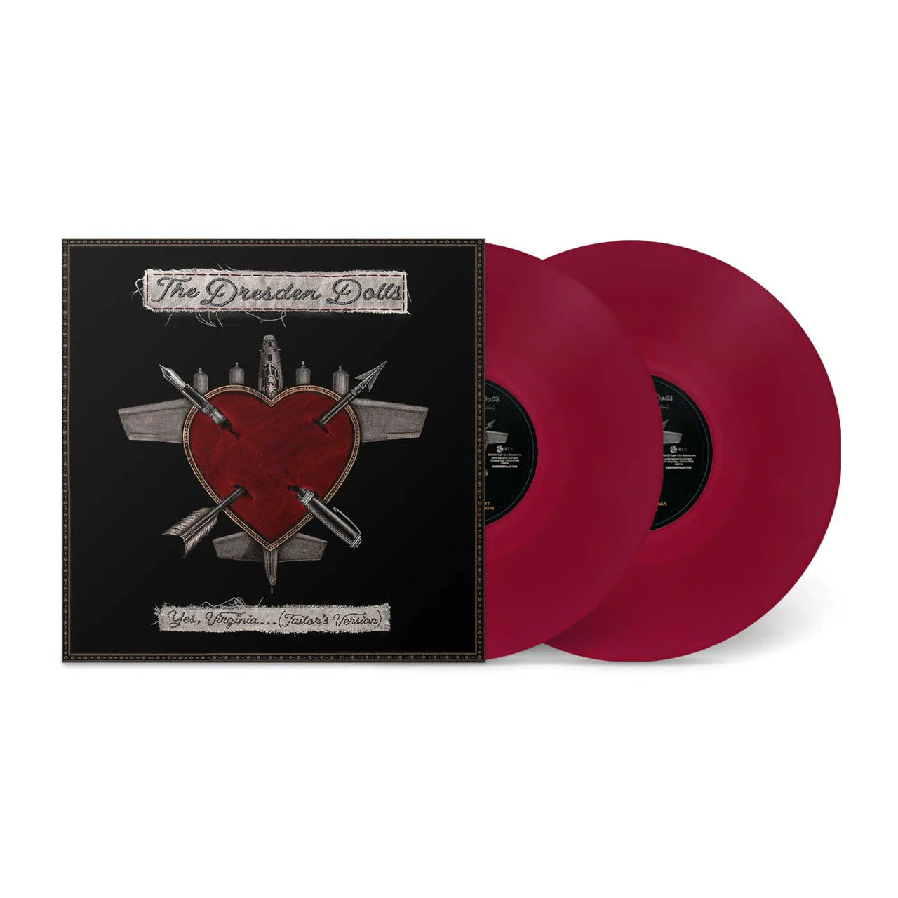 [Pre Order] The Dresden Dolls - Yes, Virginia (Tailor's Version) - Ruby LP *