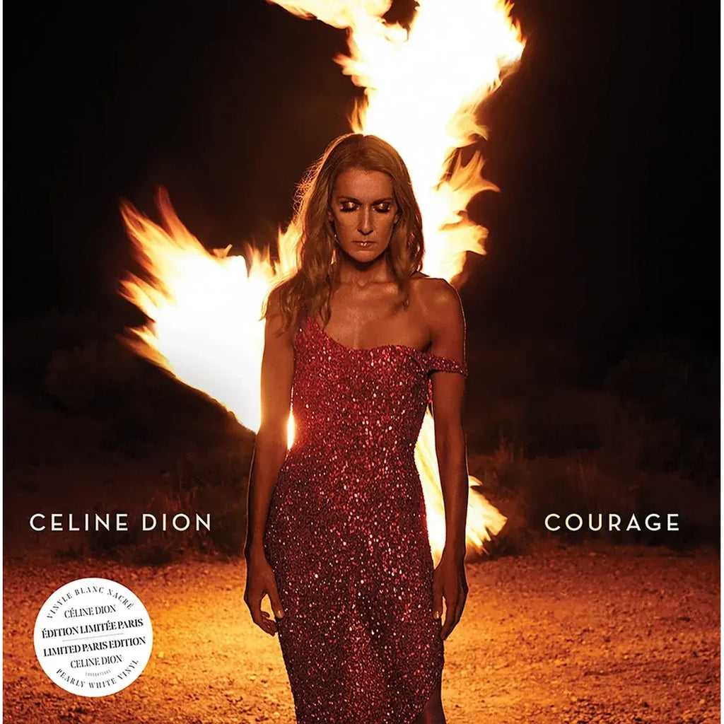 Céline Dion - Courage - Pearly White LP