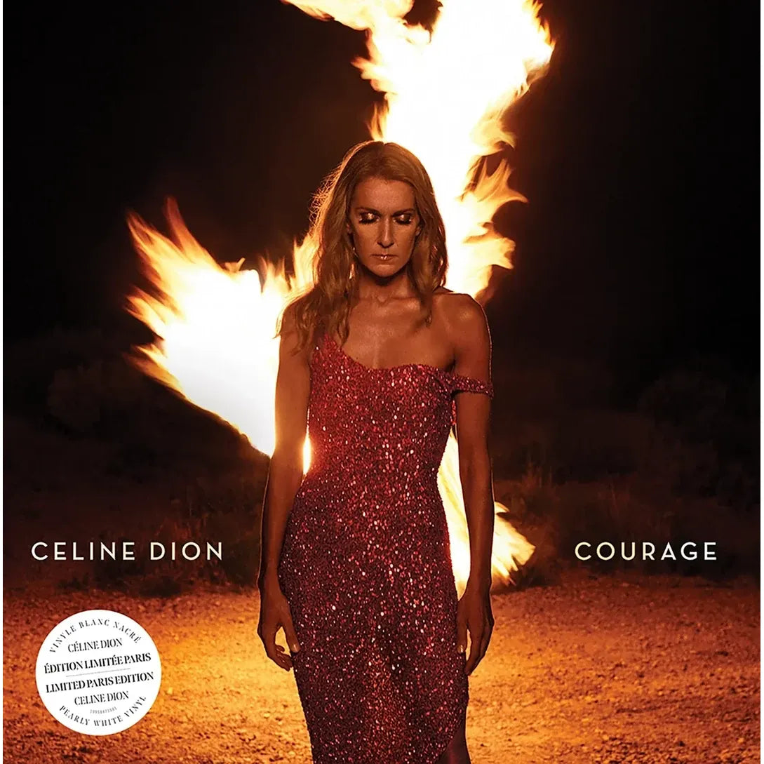 Céline Dion - Courage - Pearly White LP
