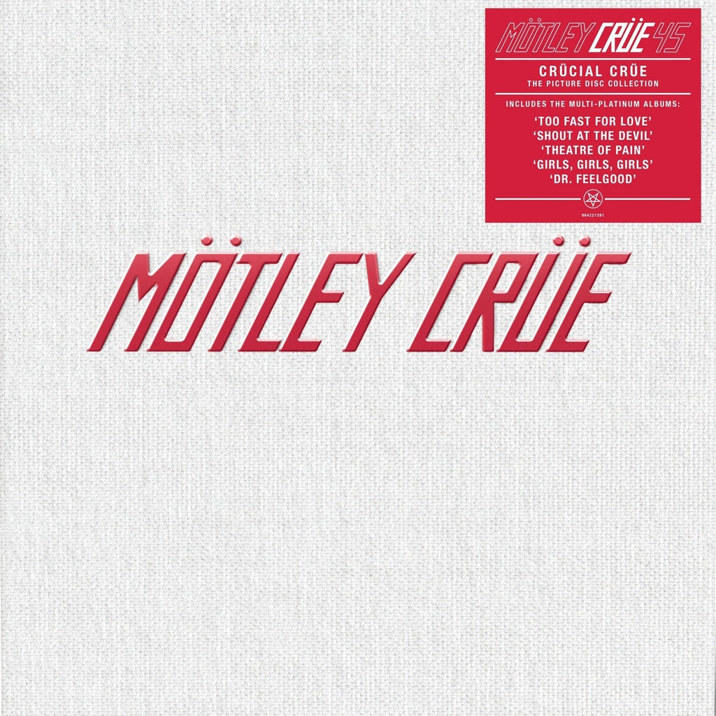 [Pre Order] Mötley Crüe - Crücial Crüe: The Picture Disc Collection - LP Box Set *