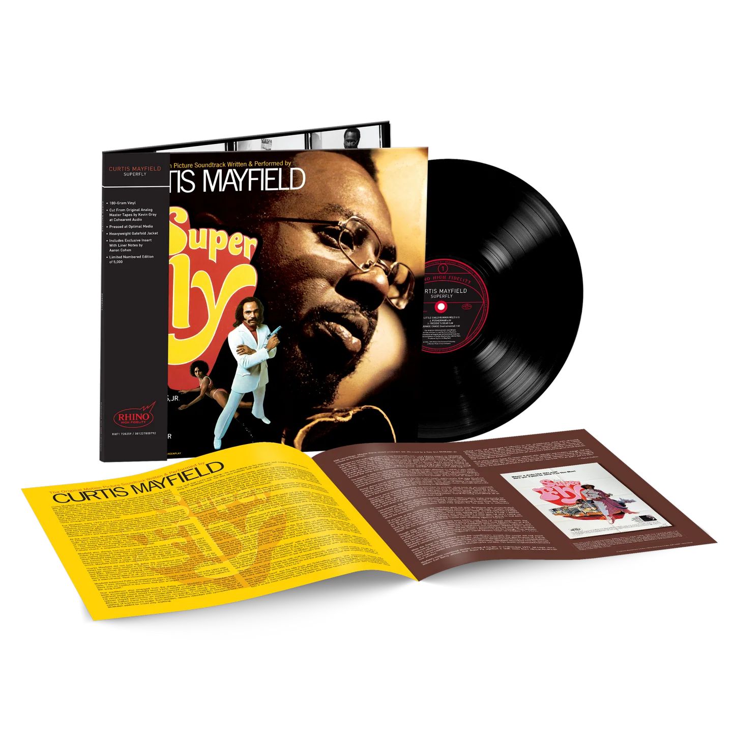 Curtis Mayfield - Superfly (Original Soundtrack) - Rhino Hi-Fi LP