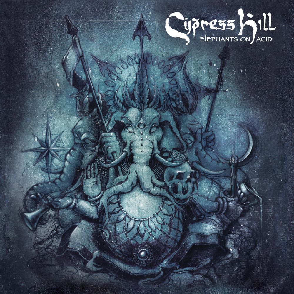 Cypress Hill - Elephants on Acid - Blue Translucent LP