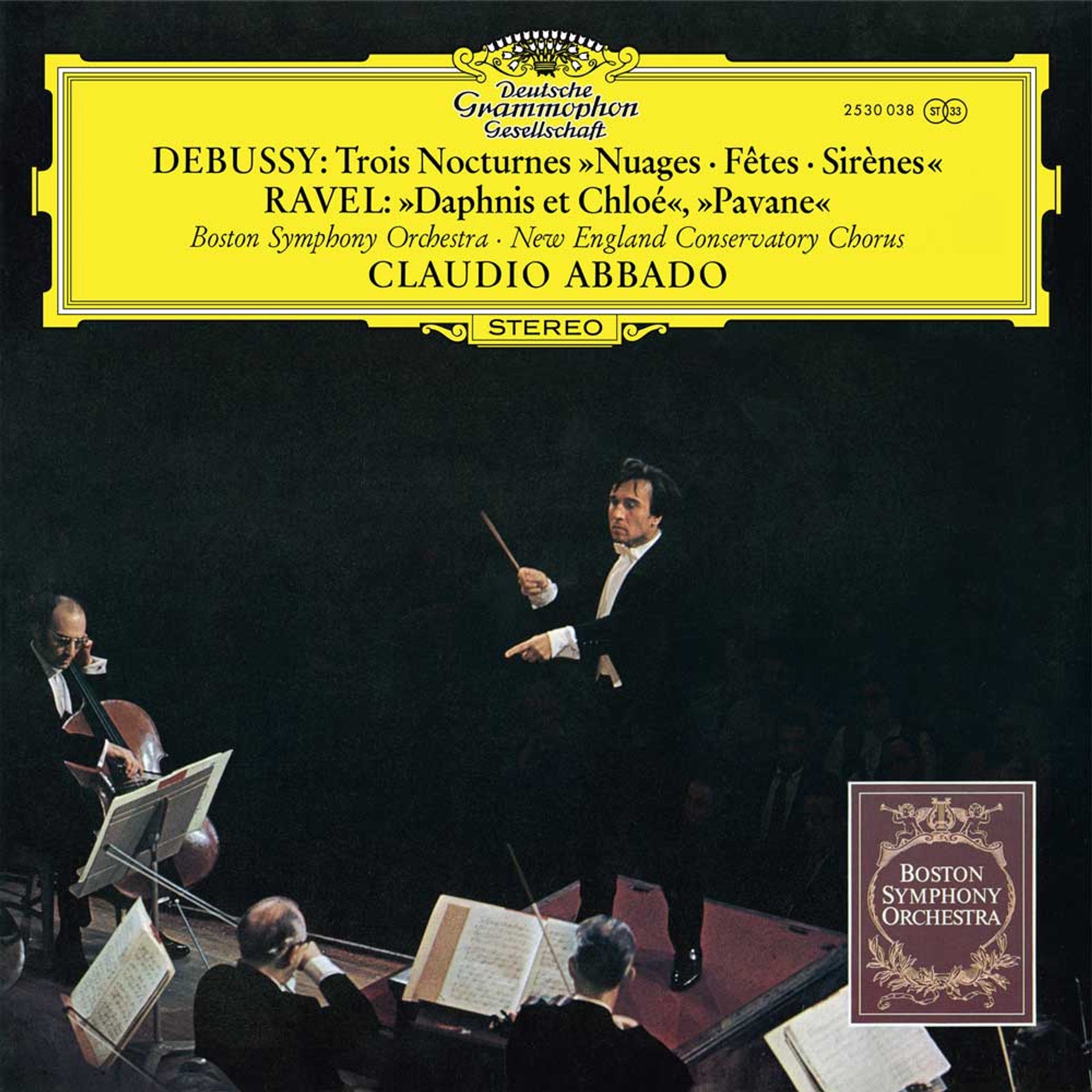 Claudio Abbado - Debussy: Trois Nocturnes / Ravel: Daphnis et Chloe, Pavane - Original Source Series LP