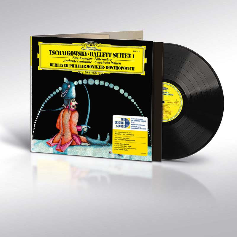Mstislav Rostropovich - Tchaikovsky: Ballet Suites - Original Source LP back