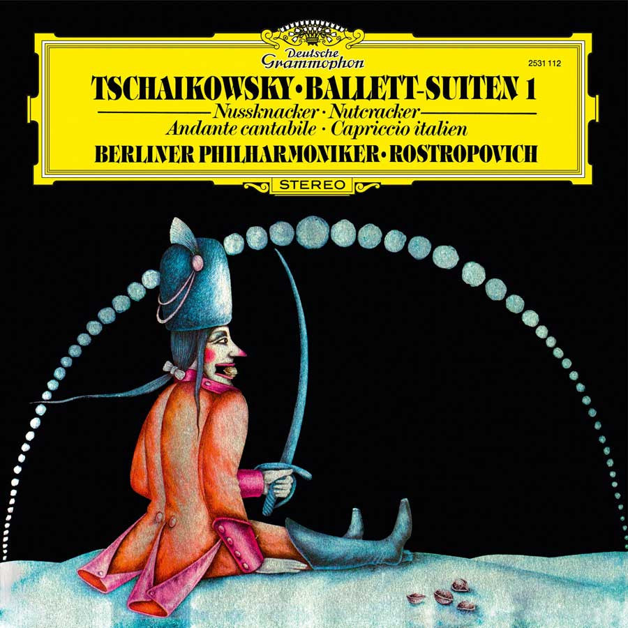 Mstislav Rostropovich - Tchaikovsky: Ballet Suites - Original Source LP cover