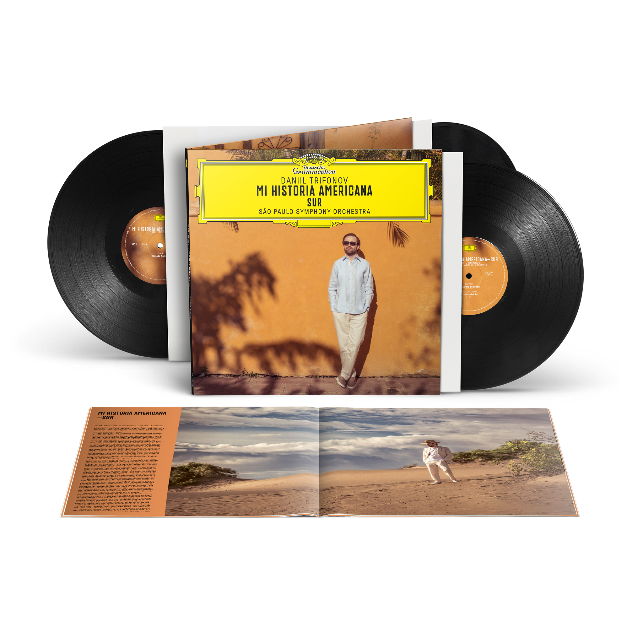 Daniil Trifonov - Mi Historia Americana - Sur album cover