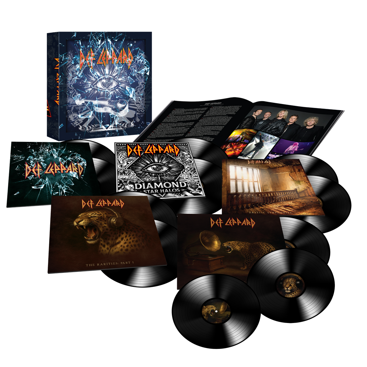 Def Leppard - The Vinyl Collection Volume 4 box set packshot