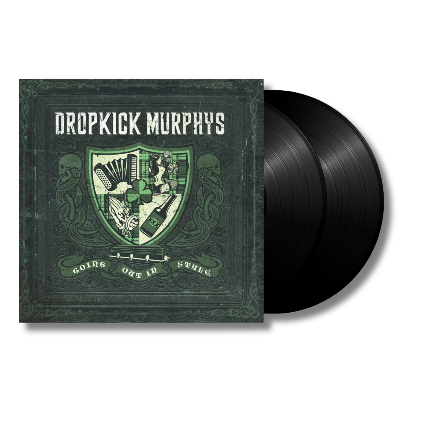 Dropkick Murphys - Going Out In Style 2LP jacket with vinyl