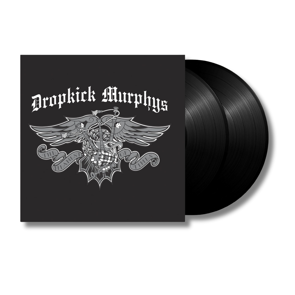 Dropkick Murphys - The Meanest of Times 2LP jacket with vinyl